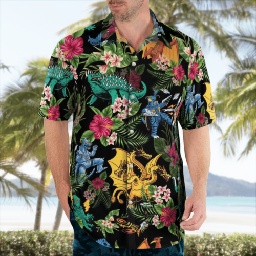 Kaiju Tropical Hawaiian Shirt