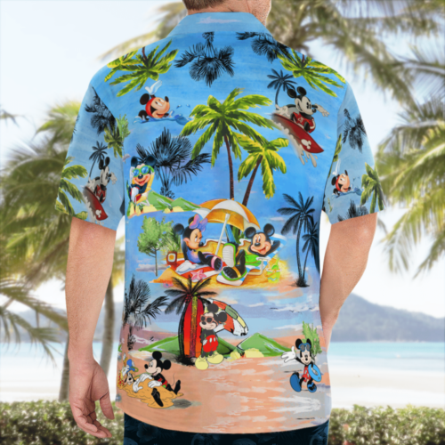 Mickey Mouse Hawaiian Shirt: Fun Summer Apparel for a Tropical Vacation!
