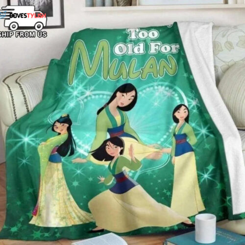 MuLan Blanket: Ageless Comfort for All – Never Too Old to Enjoy!