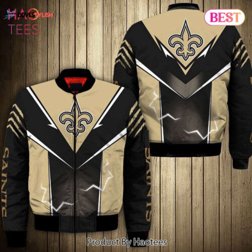 NEW FASHION 2023 New Orleans Saints bomber jacket winter coat gift for men