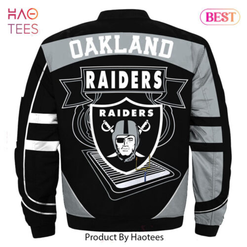 NEW FASHION 2023 Oakland Raiders bomber jacket winter coat gift for fans