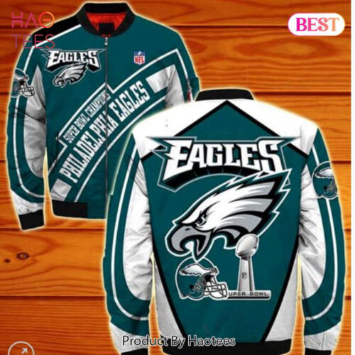 NEW FASHION 2023 Philadelphia Eagles bomber Jacket Style winter coat gift for men