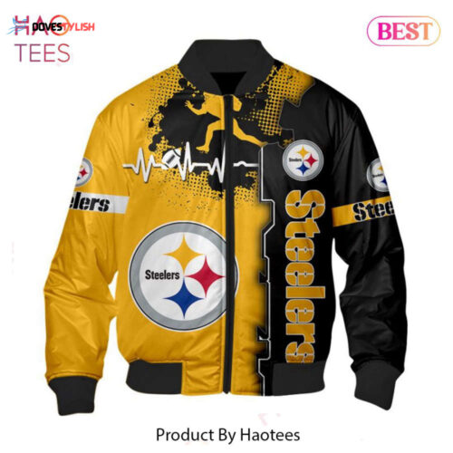 NEW FASHION 2023 Pittsburgh Steelers Bomber Jacket graphic ultra-balls