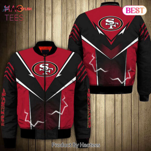 NEW FASHION 2023 San Francisco 49ers bomber jacket Style winter coat gift for men