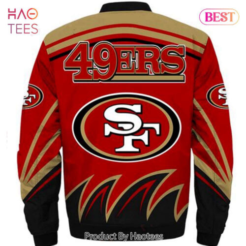 NEW FASHION 2023 San Francisco 49ers bomber jacket Style winter coat gift for men