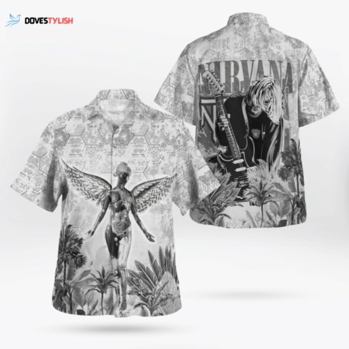 Nirvana Rock And Roll Hawaiian Shirt: Stylish Music-inspired Apparel