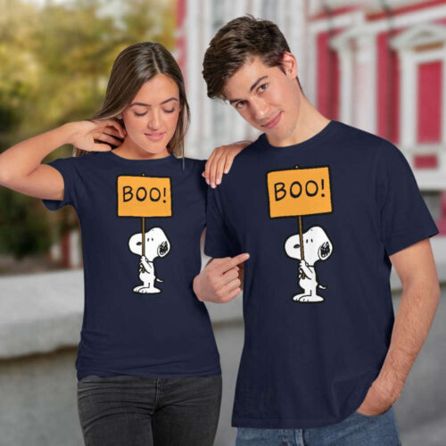 Peanuts Halloween Snoopy Boo! T-Shirt – Spooky & Fun Costume Apparel