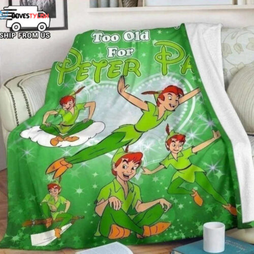 Peter Pan Blanket: Embrace Neverland at Any Age – Cozy Magical Neverland-Inspired Blanket