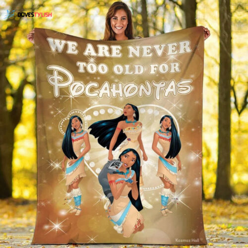 Pocahontas Blanket: Timeless Comfort for All Ages – Cozy Disney-inspired Bedding