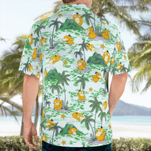 PSYDUCK Hawaiian Shirt: Vibrant Tropical Design for Summer Style