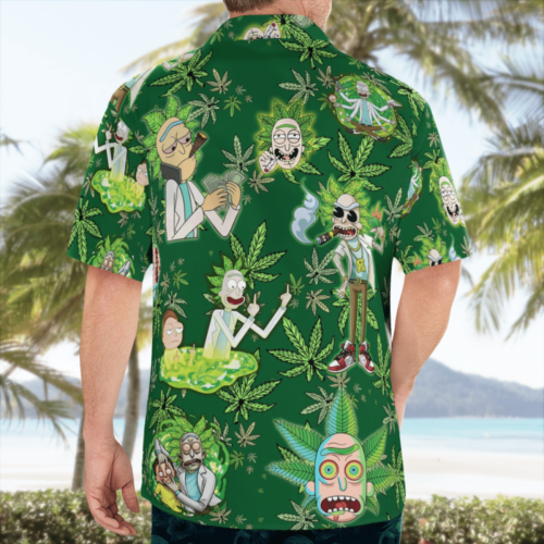 Rick And Morty Hawaii Shirt