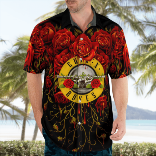 Rock in Style with Guns N Roses Hawaii Shirt – Limited Edition