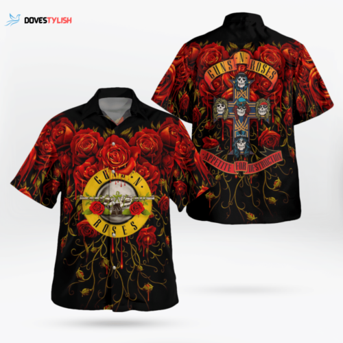 Rock in Style with Guns N Roses Hawaii Shirt – Limited Edition