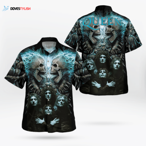 Skull Dark Queen Hawaii Shirt