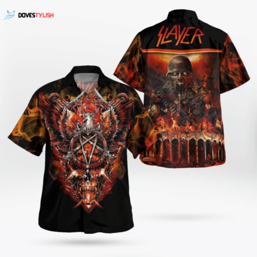 Slayer Skull Hawaii Shirt