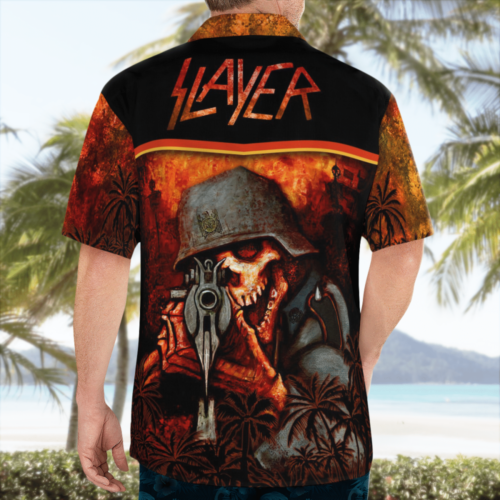 Slayer Skull Veteran 2022 Hawaii Shirt
