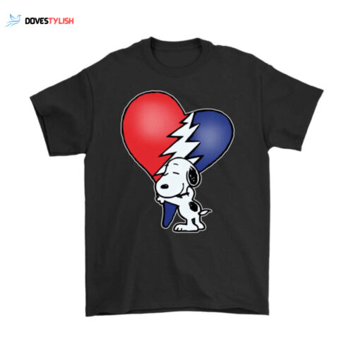 Snoopy Grateful Dead T-Shirt: Show Your Love for the Grateful Dead!