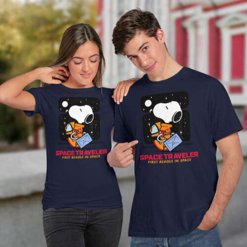 Snoopy T-Shirt: Peanuts Space Traveler Design for Fans
