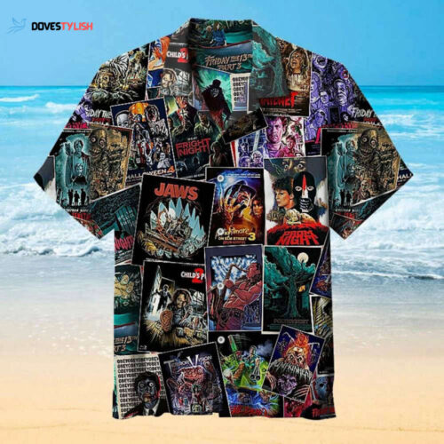 Clemson Tigers Horror Movies Hawaiian Shirt: Show Your Team Spirit in Style!