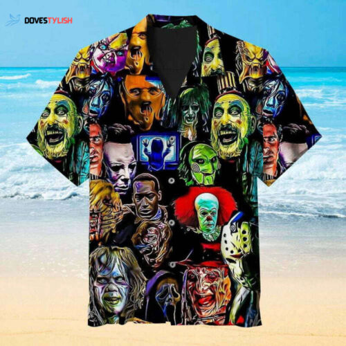 Spook Your Style with The Villain Hawaiian Horror Shirt
