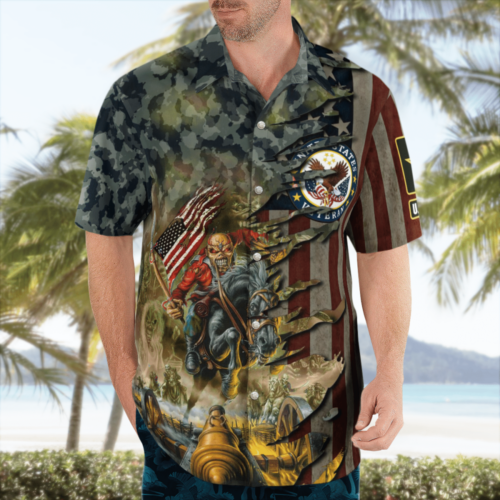 Stylish Iron Maiden Tropical Hawaii Shirt for Veterans – Shop Now!