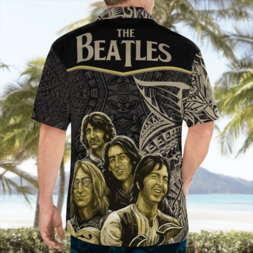 The Beatles Tribal Hawaii Shirt: Retro-Inspired Music Fashion