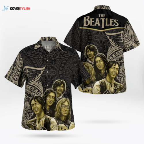 The Beatles Tribal Hawaii Shirt: Retro-Inspired Music Fashion
