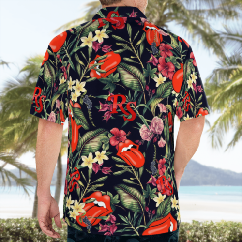 The Rolling Stones Tropical Hawaiian Shirt
