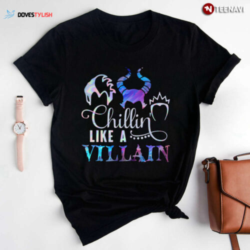 The Sanderson Sisters Chillin’  Like A Villain Halloween T-Shirt