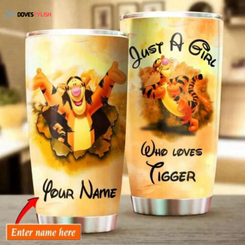 Tigger Tumbler, Pooh Tumbler, Winnie The Pooh Cup, Tigger 20 Oz Tumbler, Personalized Tumbler, Tigger Coffee Tumbler, Custom Tigger Cup