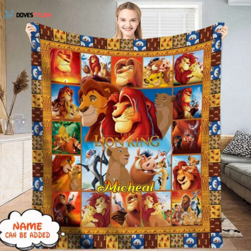 Timeless Lion King Magic: Never Too Old Blanket