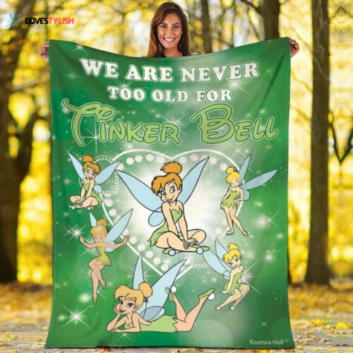 Timeless Tinker Bell Blanket: Embrace the Magic at Any Age!