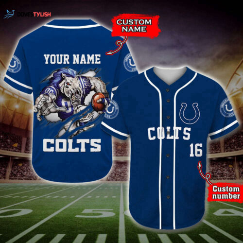 Trending 2023 Personalized Indianapolis Colts Camo All Over Print 3D Baseball Jersey