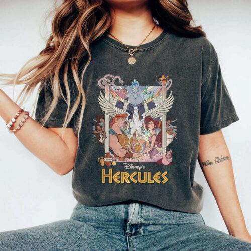 Vintage 90’s Disney Hercules Comfort Colors® Shirt, Retro Hercules 1997 Shirt, Magic Kingdom Shirt, Disneyworld Shirt, Disney Family Shirts
