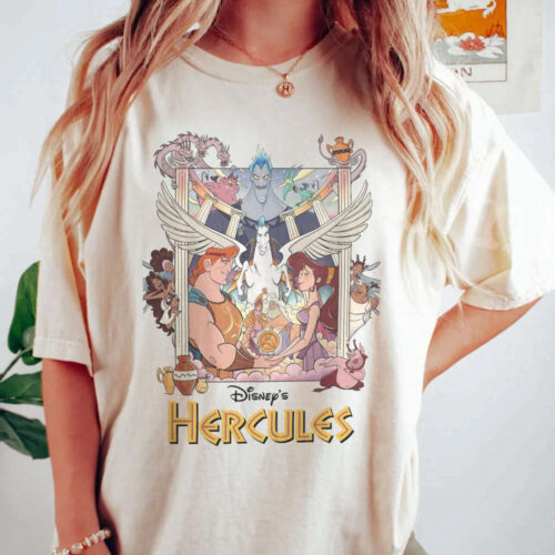 Vintage 90’s Disney Hercules Comfort Colors® Shirt, Retro Hercules 1997 Shirt, Magic Kingdom Shirt, Disneyworld Shirt, Disney Family Shirts