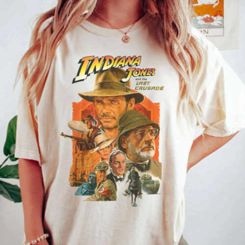 Vintage 90s Indiana Jones Adventure Disneyland 1995 Comfort Colors, Indiana Jones Shirt, Vintage Disney Movie Shirt, Disneyland Adventure