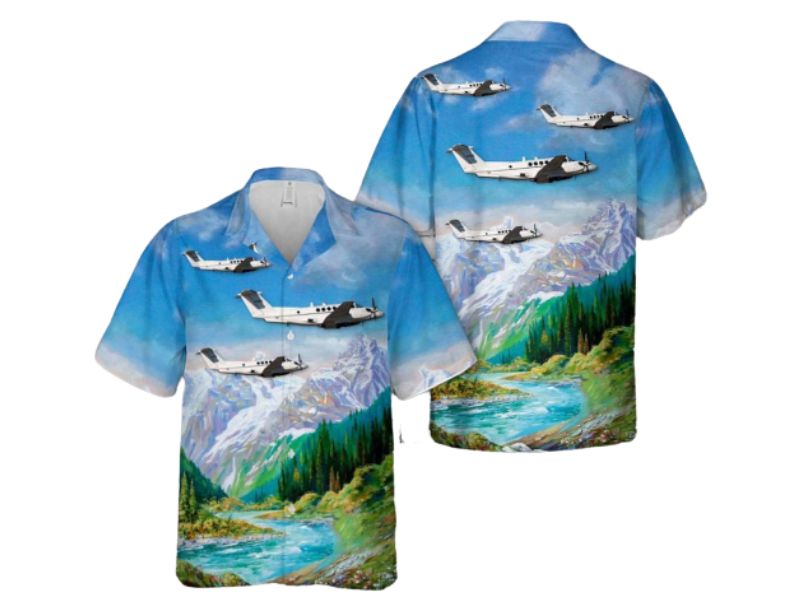 US Army C-12U-3 Military Hawaiian Shirts
