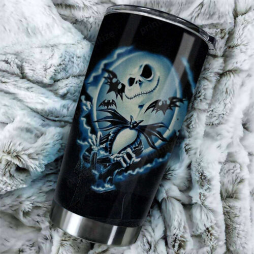 Nightmare Before Christmas Moon Tumbler – Jack Skellington s Stylish Collectible