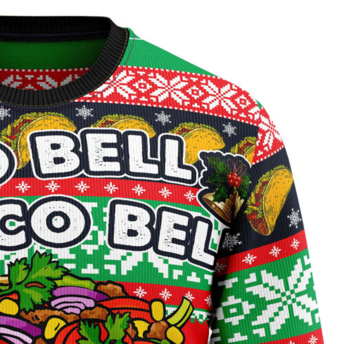 Tacos Taco Bell Ugly Christmas Sweater – Perfect Holiday Gift Noel Malalan Signature