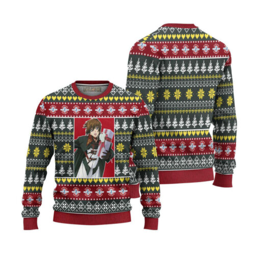 Unique Gundam Kira Yamato Ugly Christmas Sweater – Festive Anime-inspired Design