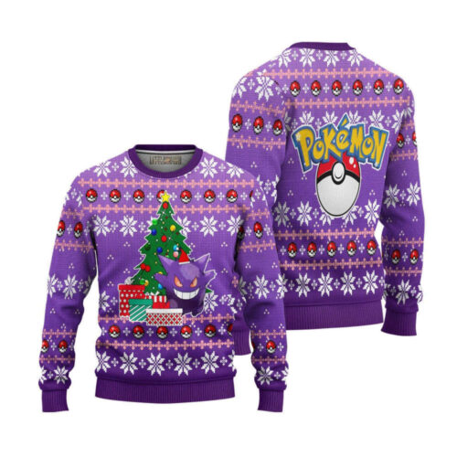 Get Festive with JoJo s Bizarre Adventure Jolyne x Iggy Ugly Christmas Sweater!