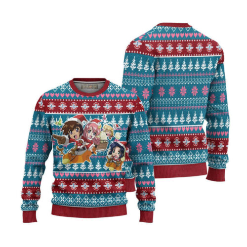 Gengar Ugly Christmas Sweater: Festive Pokemon Apparel for Fans