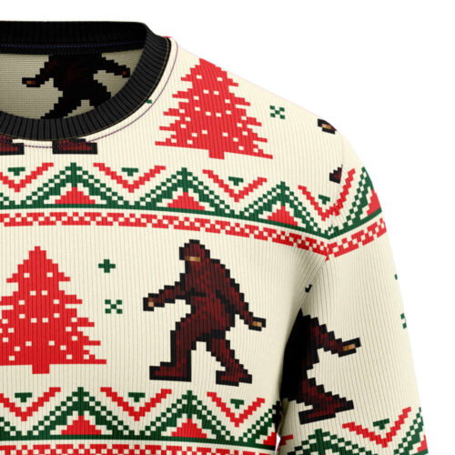 Amazing Bigfoot Ugly Christmas Sweater – Perfect Gift for Noel Malalan s Christmas Signature