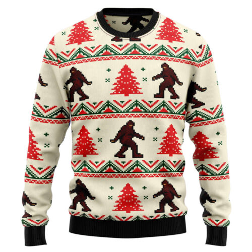 Bigfoot Squatchmas Ugly Christmas Sweater – Perfect Holiday Gift Noel Malalan – Christmas Signature