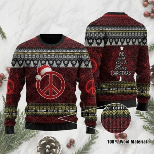 Christmas Cat Ugly Sweater – Perfect Gift for Xmas with Dark Desert Highway Design
