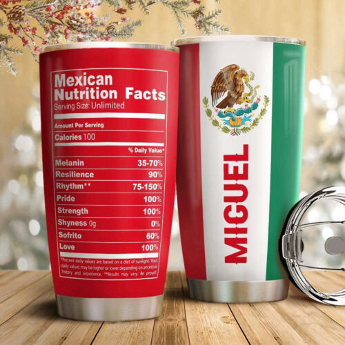 Discover Mexico s Fascinating Facts with Personalized Stainless Steel Tumbler
