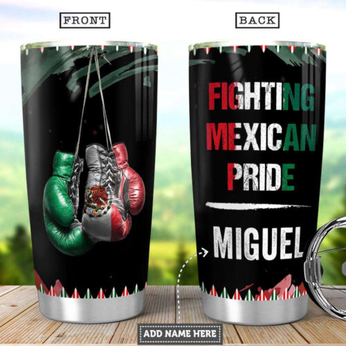 Custom Mexico Family Stainless Steel Tumbler – Personalized & Durable Drinkware