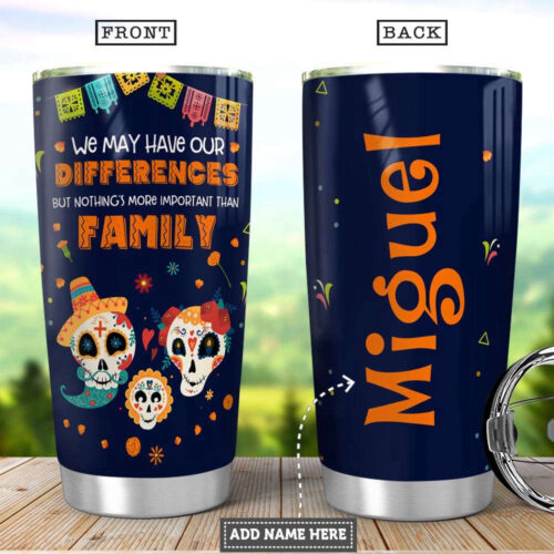 Custom Mexico Boxing Stainless Steel Tumbler – Personalized & Durable