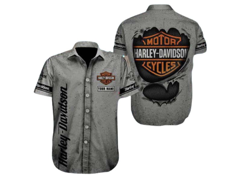 Harley Davidson Shirts Harley Davidson Racing Hawaiian Shirt