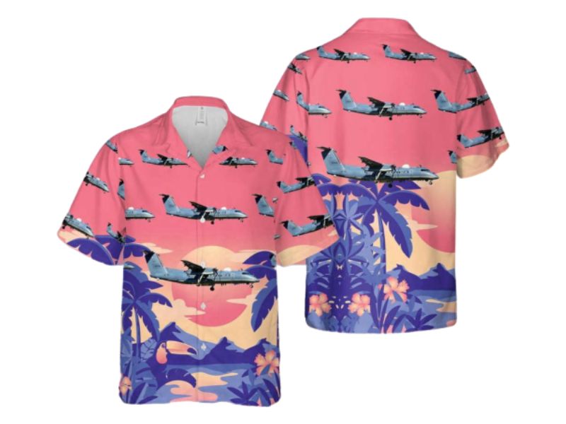 Authentic US Army Bombardier RO-6A Military 3D Hawaiian Shirts  – Stylish Military-Inspired Fashion